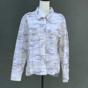 Sanctuary | Neutral Camo "Shacket" NWT